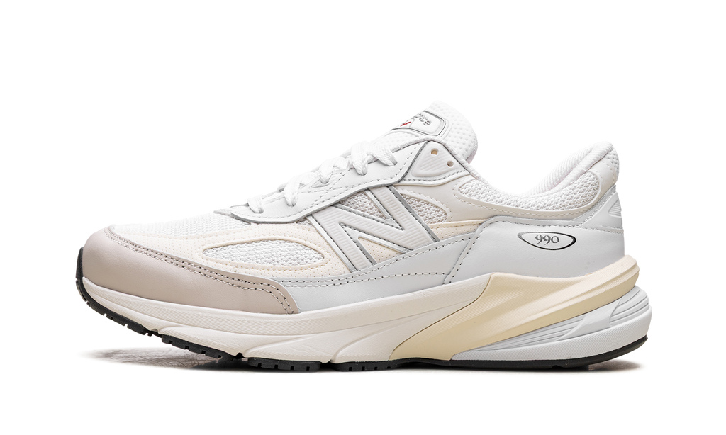 New Balance 990v6 Made in USA "White Sea Salt" Sneakers