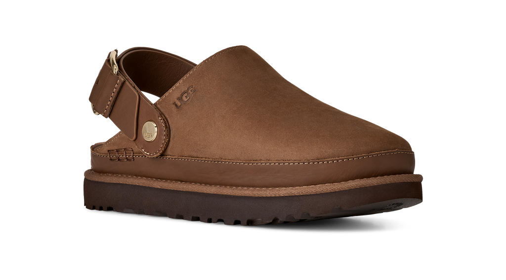 Ugg Goldenstar Villa Clog Dark Chestnut Women's