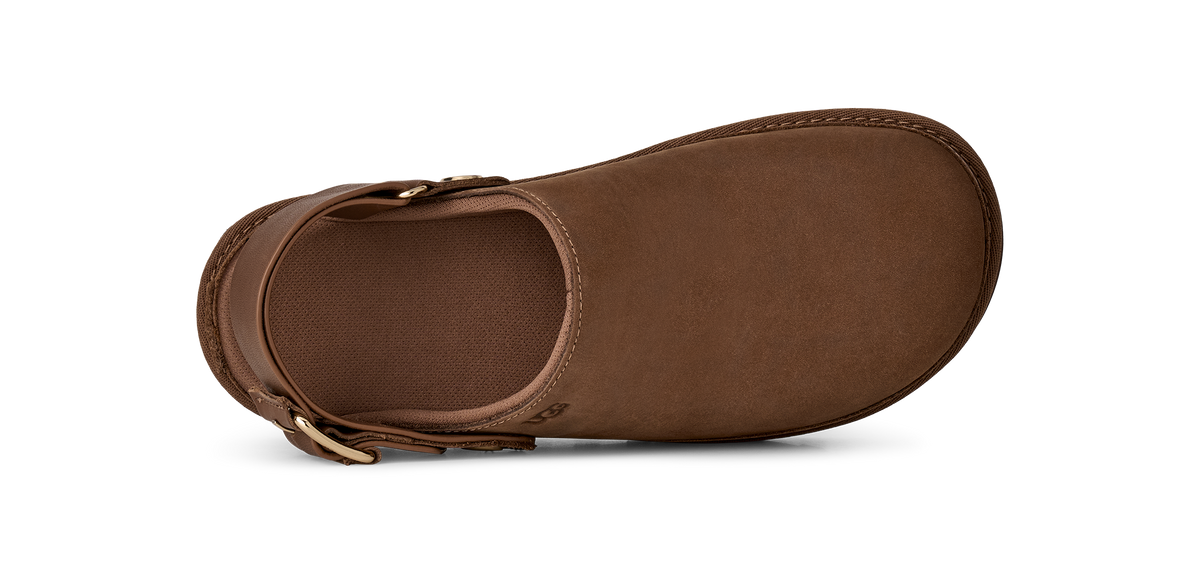Ugg Goldenstar Villa Clog Dark Chestnut Women's
