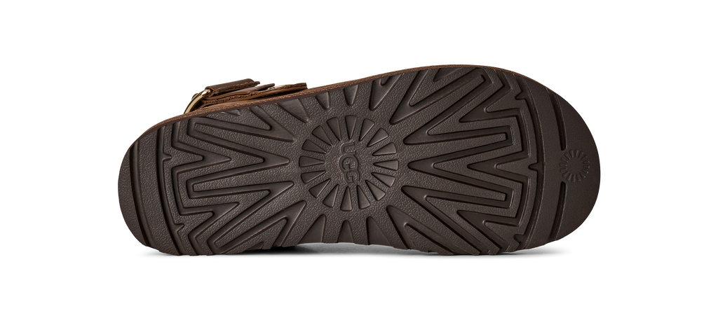 Ugg Goldenstar Villa Clog Dark Chestnut Women's
