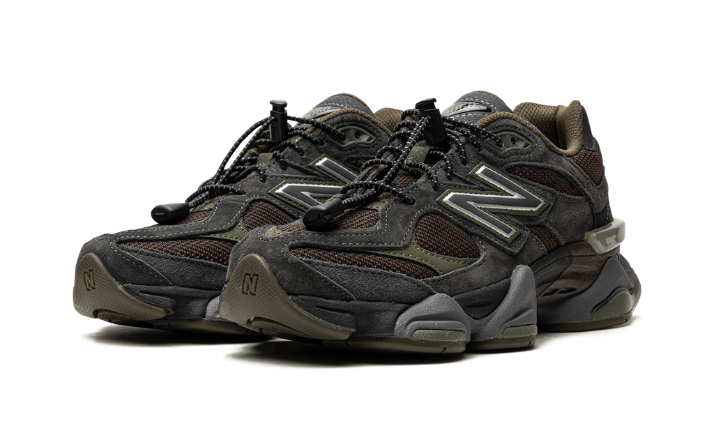 New Balance 9060 "Blacktop/Dark Moss/Black" Sneakers
