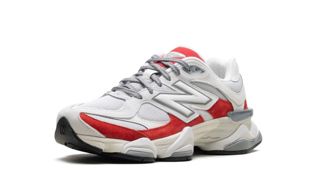 New Balance 9060 "White Red" Sneakers