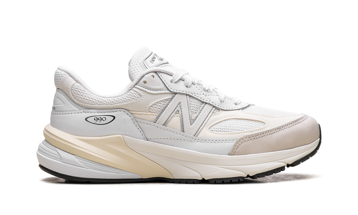 New Balance 990v6 Made in USA "White Sea Salt" Sneakers