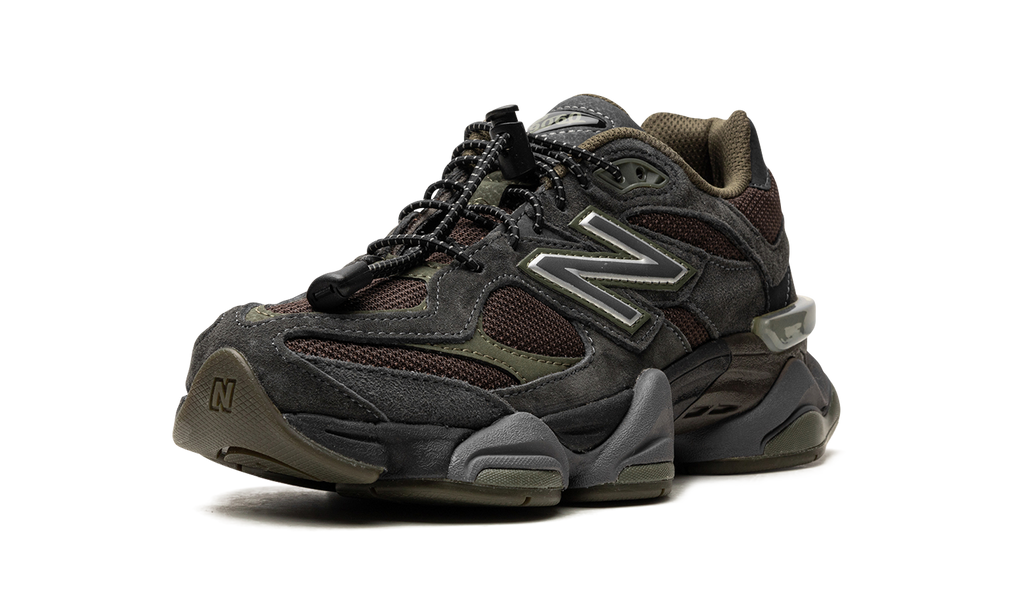 New Balance 9060 "Blacktop/Dark Moss/Black" Sneakers
