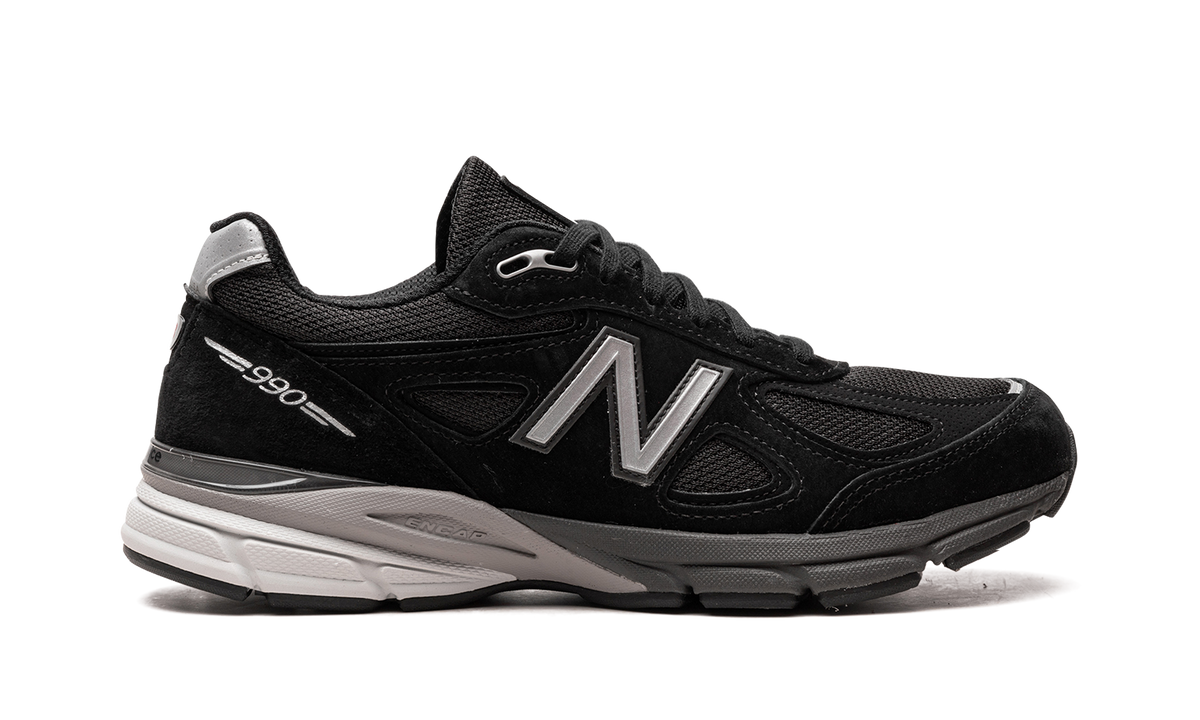 New Balance 990v4 Made in USA "Black/Silver" Sneakers