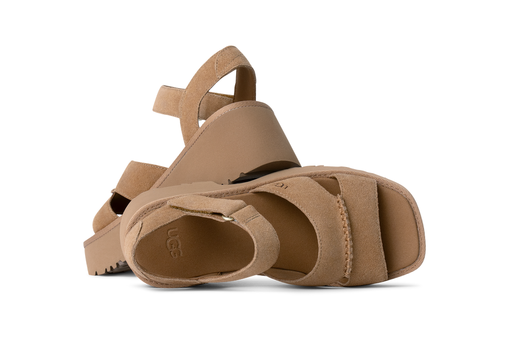 UGG New Heights Ankle Strap Mustard Seed Women's