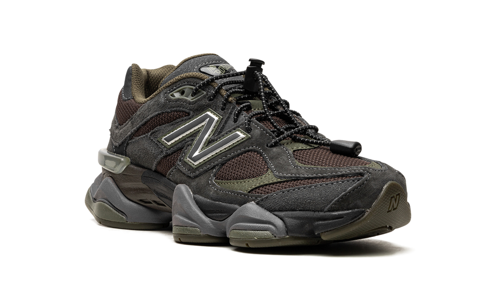 New Balance 9060 "Blacktop/Dark Moss/Black" Sneakers
