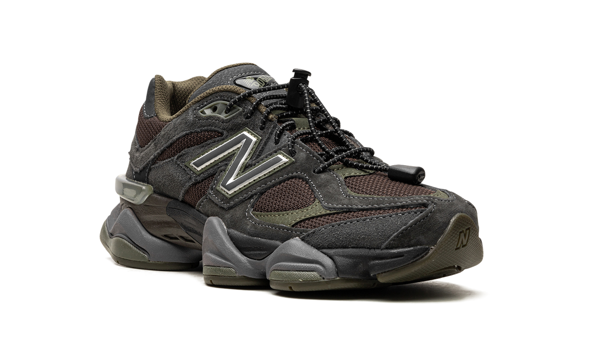 New Balance 9060 "Blacktop/Dark Moss/Black" Sneakers