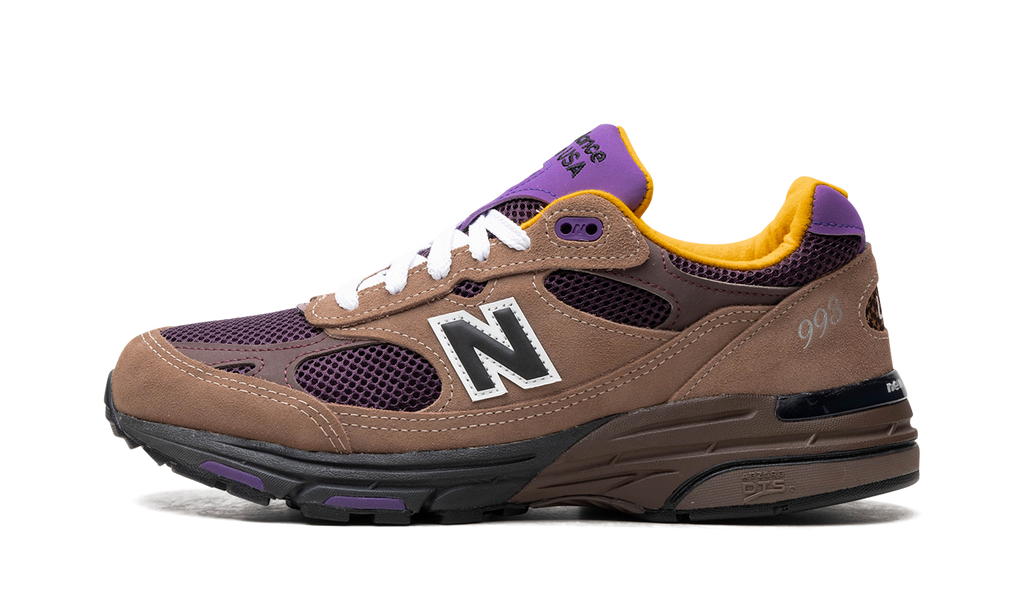 New Balance 993 Made in USA "Mushroom/Midnight Violet" Sneakers