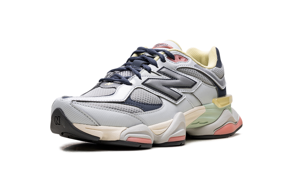 New Balance 9060 "Grey Yellow Navy" Sneakers