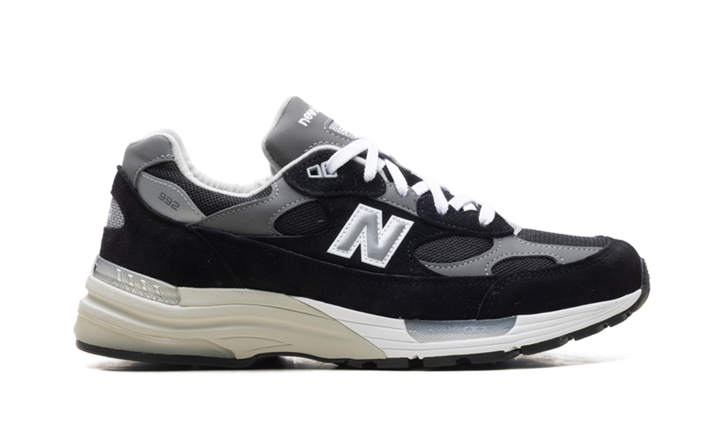 New Balance 992 Made in USA "Black Grey" Sneakers