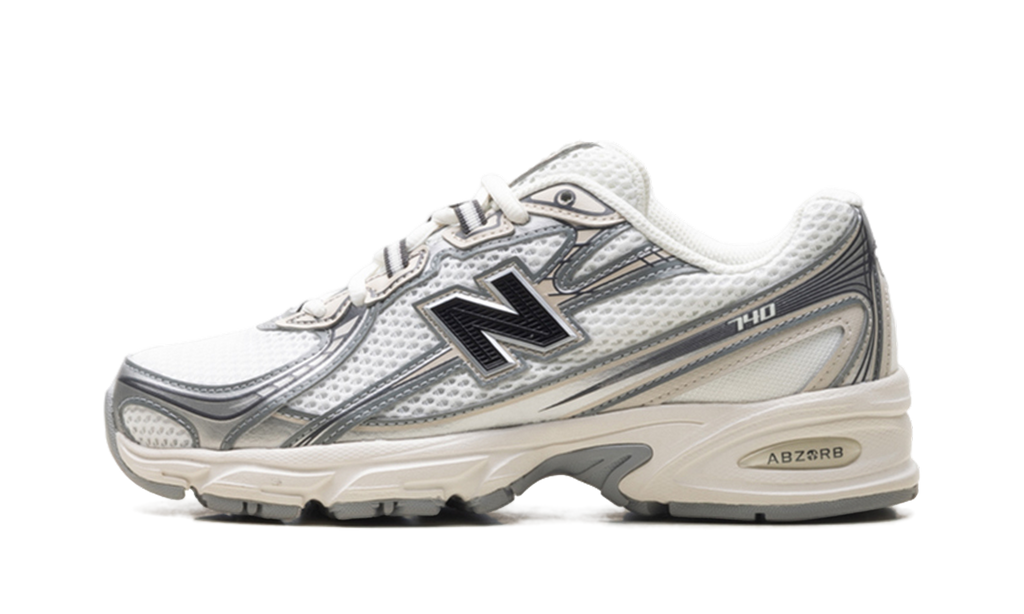 New Balance 740 "White/Linen/Black" Sneakers