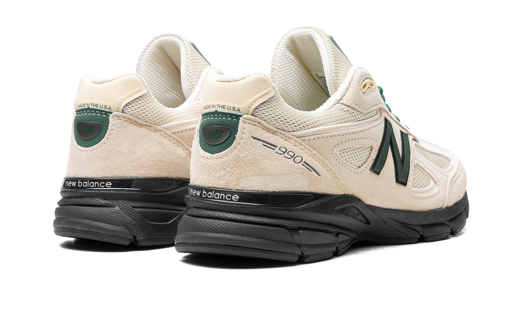 New Balance 990v4 Made in USA "Macadamia Nut" Sneakers - U990GB4