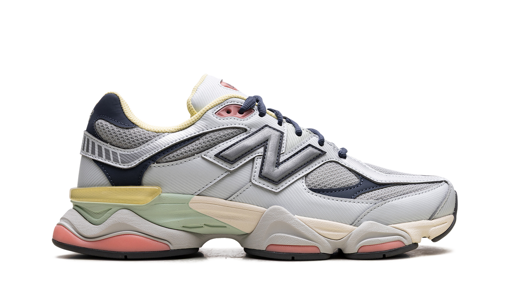 New Balance 9060 "Grey Yellow Navy" Sneakers