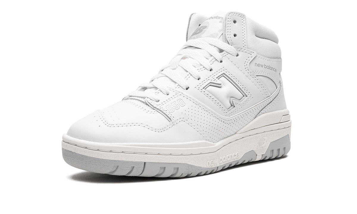 New Balance 650 "Triple White" Sneakers