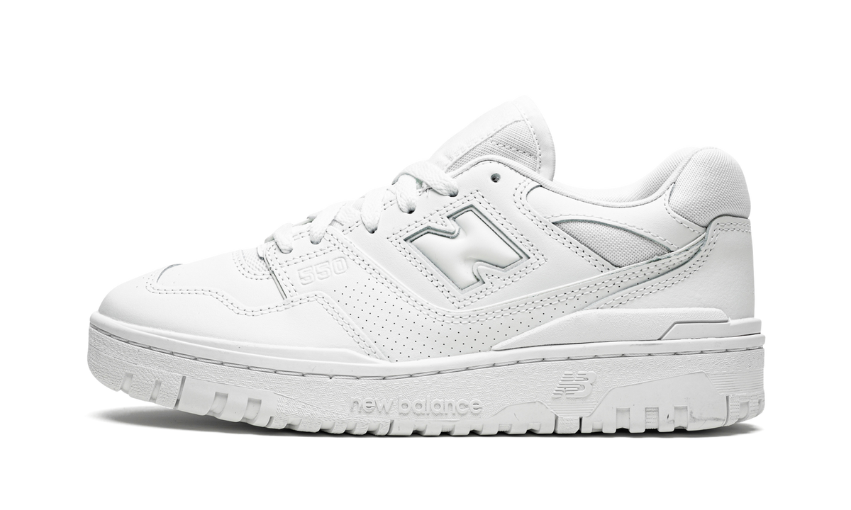 New Balance 550 "Triple White" Sneakers