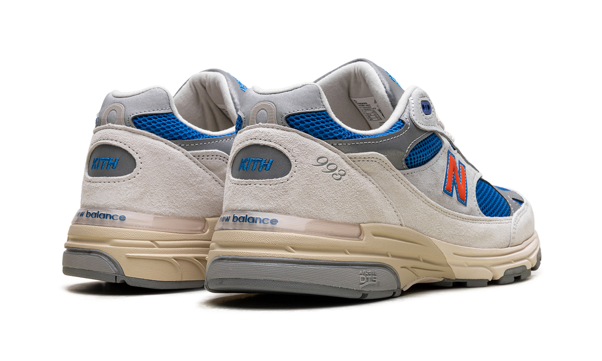 New Balance x Kith 993 "Knicks Pack 'Home'" Sneakers