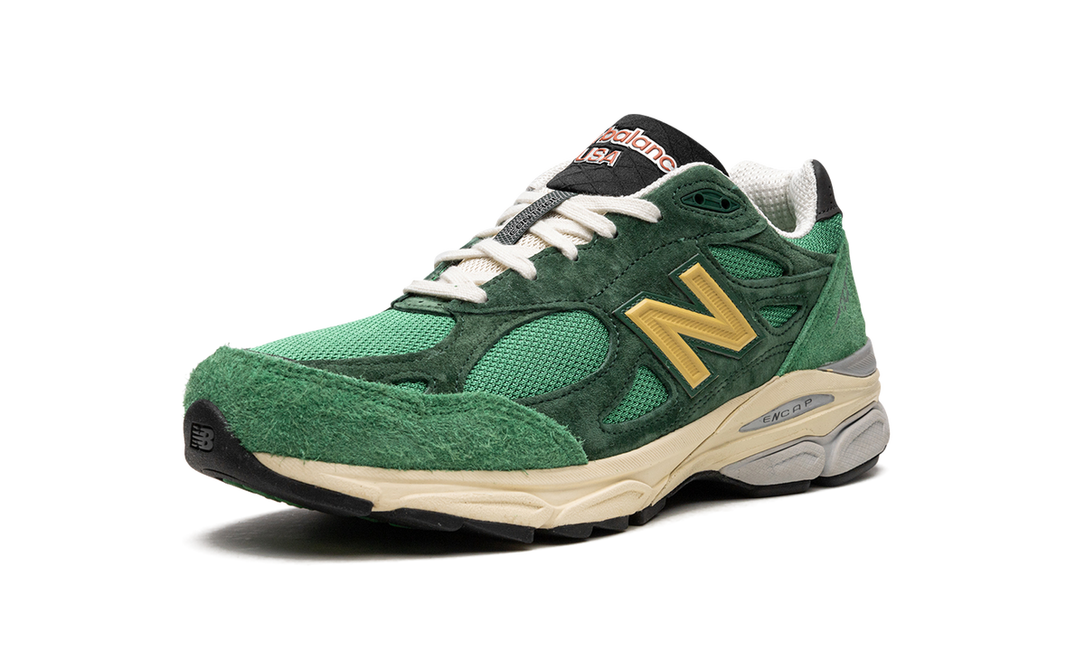 New Balance 990v3 Made in USA "Green/Yellow" Sneakers
