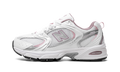 New Balance 530 "White/Silver Metallic/Ice Wine/Mid Century Pin" Sneakers
