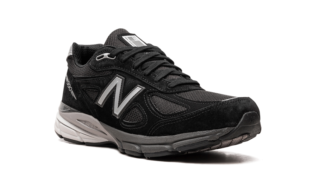 New Balance 990v4 Made in USA "Black/Silver" Sneakers