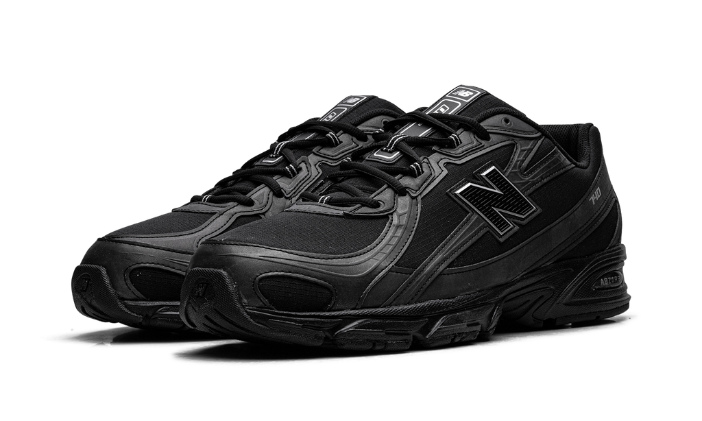 New Balance 740 "Black with Silver Metallic" Sneakers