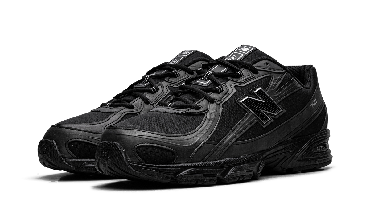 New Balance 740 "Black with Silver Metallic" Sneakers
