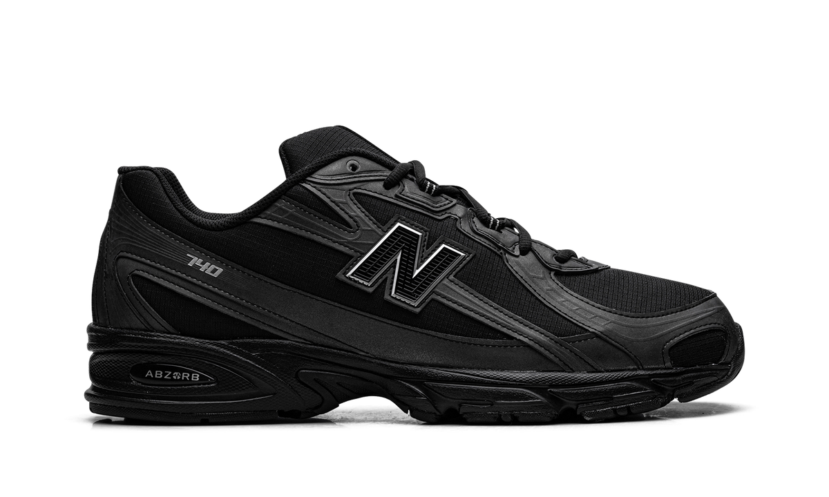 New Balance 740 "Black with Silver Metallic" Sneakers