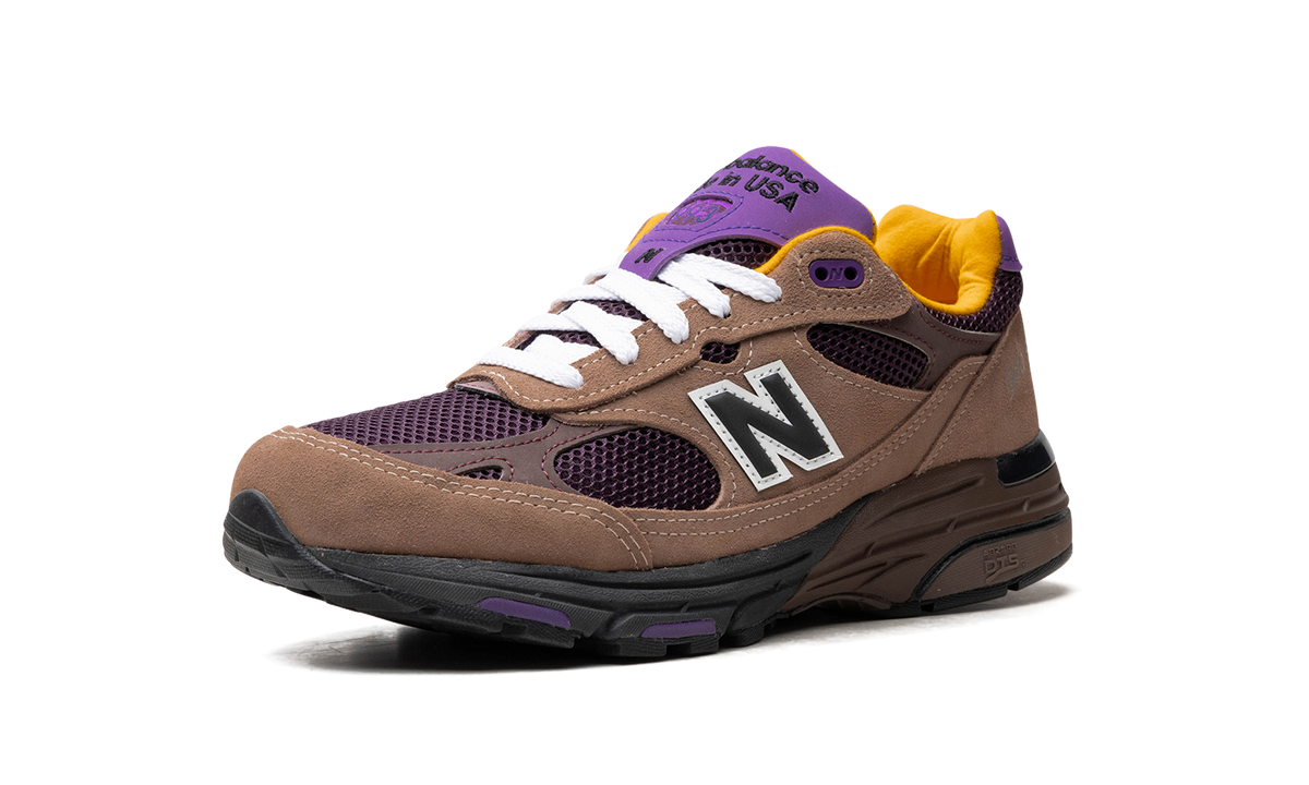 New Balance 993 Made in USA "Mushroom/Midnight Violet" Sneakers