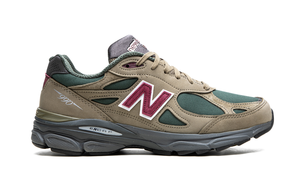 New Balance 990v3 "Teddy Santis - Green/Purple" Sneakers