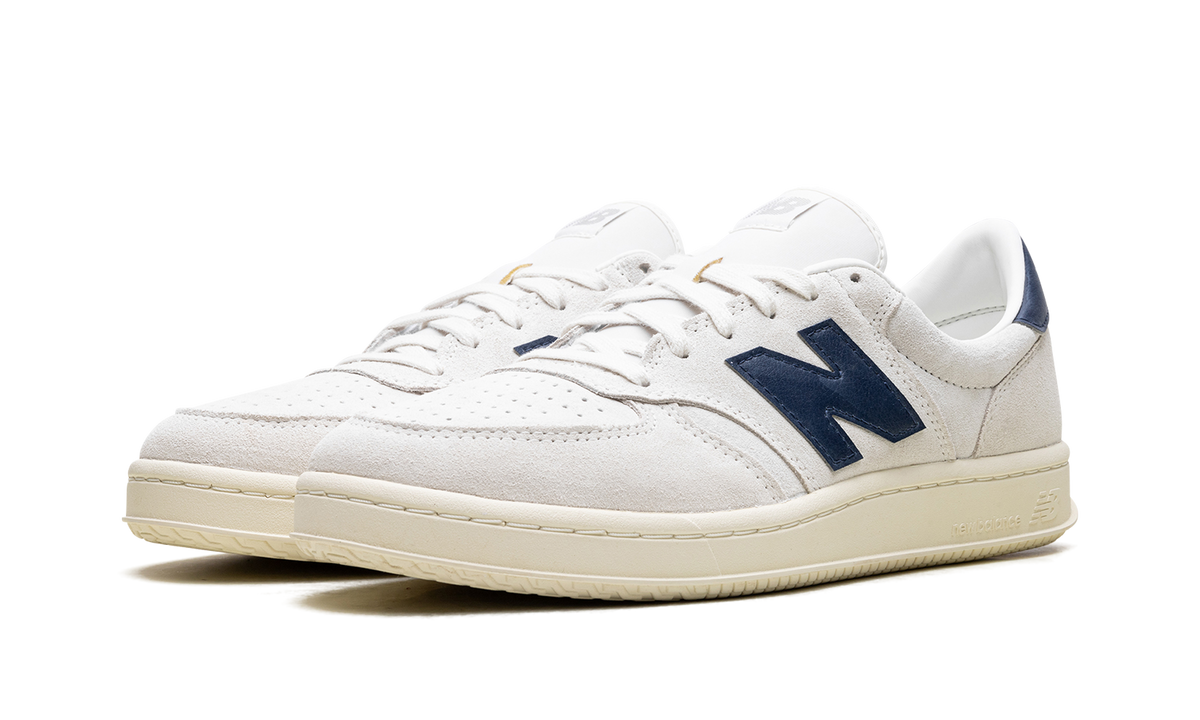 New Balance T500 "Sea Salt Navy Angora" Sneakers