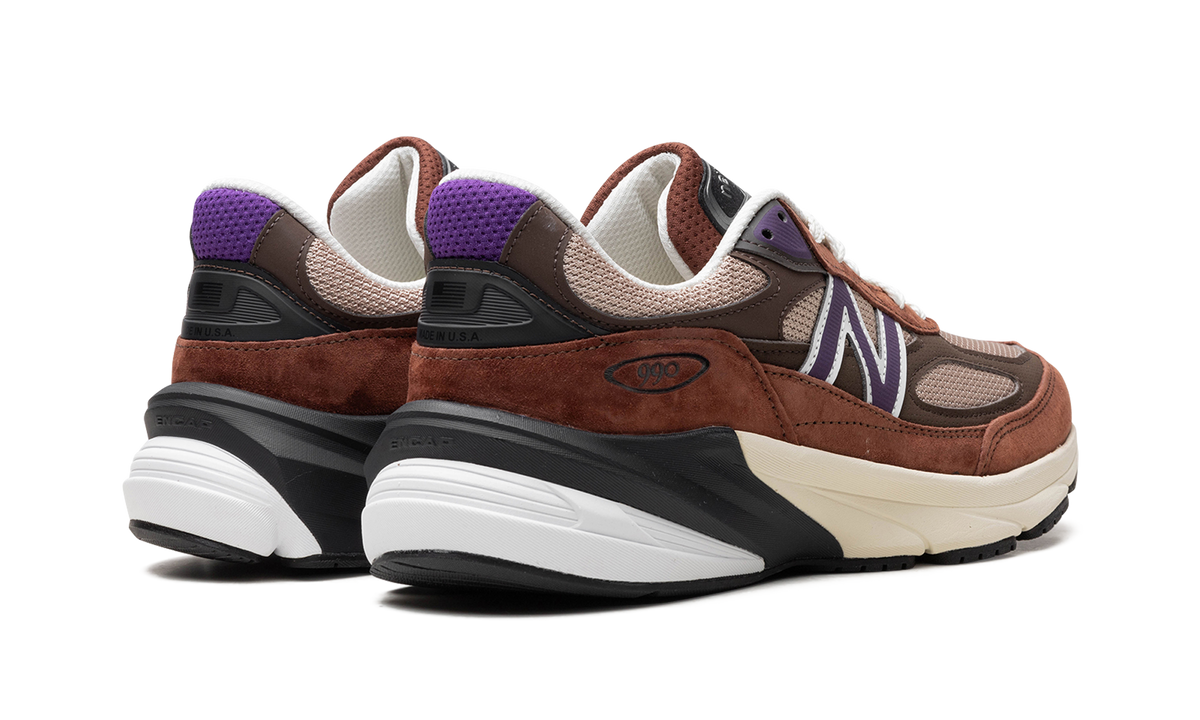 New Balance 990v6 Made in USA "Rich Oak/Cosmic Grape" Sneakers