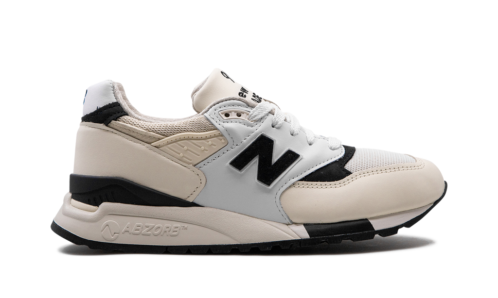 New Balance 998 Made in USA "White/Black" Sneakers
