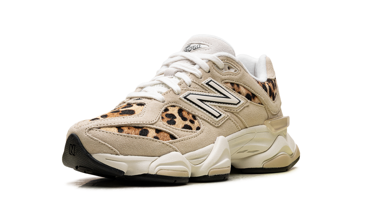 New Balance 9060 "Tan Leopard White" Sneakers